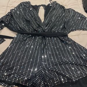 Sequin Romper